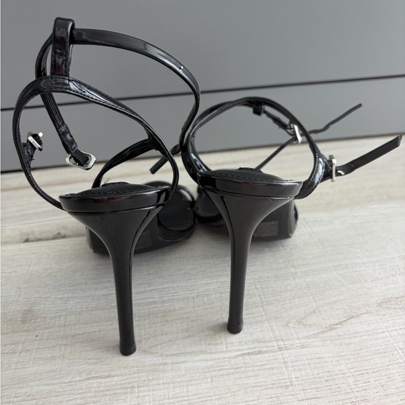 Steve Madden Glossy Black Stiletto Heels - Picture 9 of 11